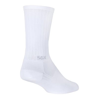 SGX 6" White socks